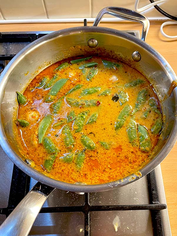Thai curry sauce