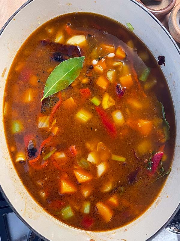 Chorizo and bean stew