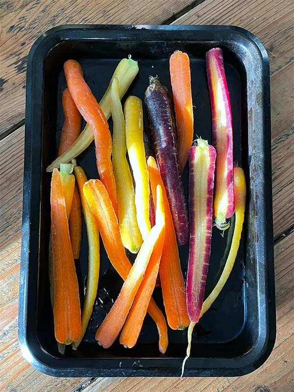 Heritage carrot mixture