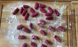 Massimo’s Beetroot Gnocchi