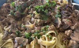Leftover Meatloaf Pasta
