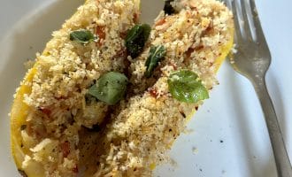 Stuffed Courgette