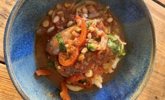 Sausage & Pulses in a Smokey Sauce