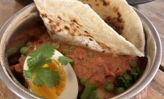 Potato, Pumpkin & Egg Curry