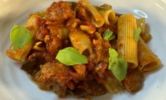 Chorizo & Tomato Rigatoni