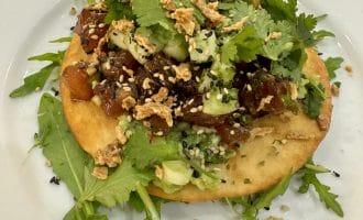 Tuna Tostada