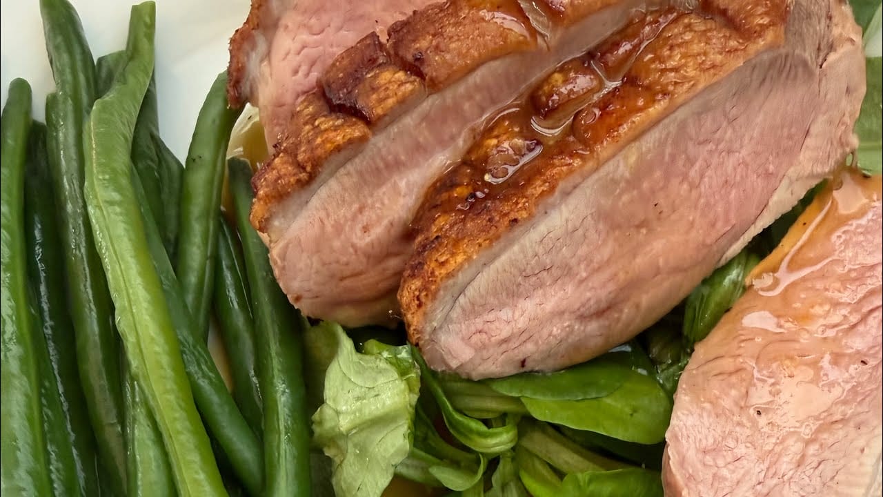 Duck Breast with Marmalade Sauce